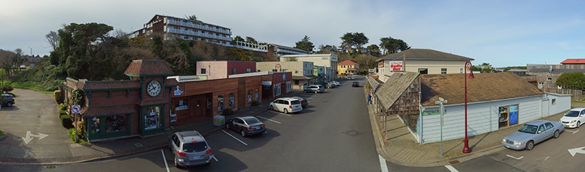 2nd St SE & Baltimore Ave SE, Old Town Bandon OR
