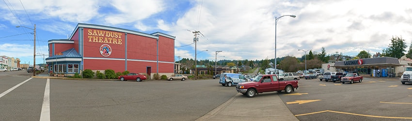 Corner of E 1st St & N Adams St, Coquille OR