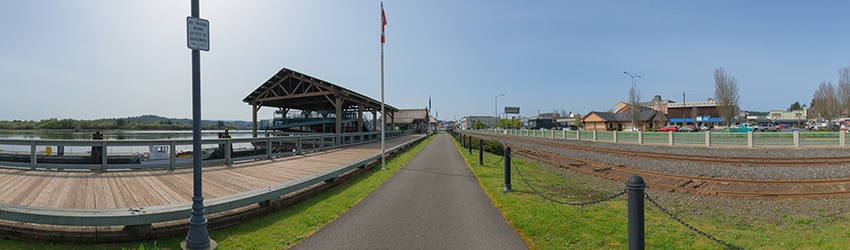 Coos Bay Boardwalk, Coos Bay OR
