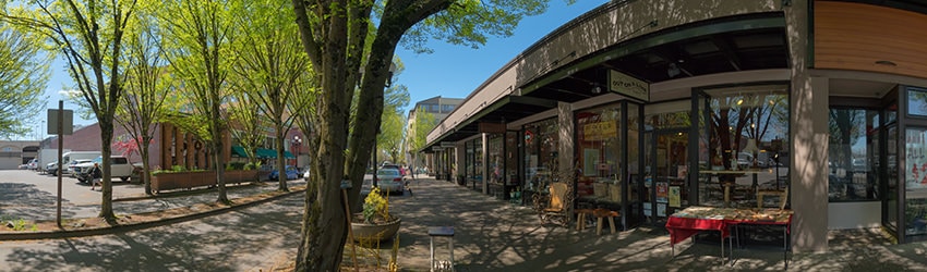 Pearl St & E Broadway, Eugene OR