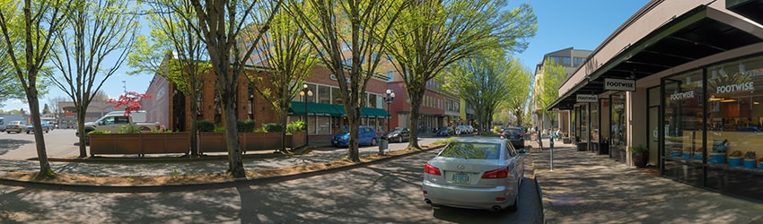 E Broadway & Pearl St, Eugene OR
