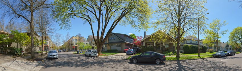 Broadway, W of Lincoln St, Eugene OR