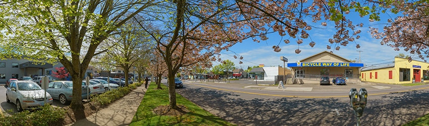Charnelton St, N of W 6th Ave, Eugene OR