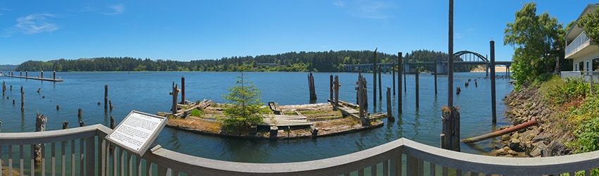 Siuslaw River Bay, Florence OR