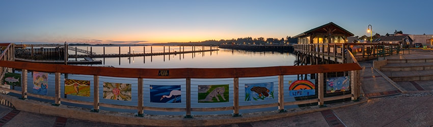 Waterfront Boardwalk, Bandon OR