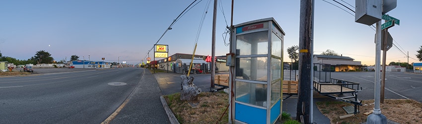 8th St SW & Oregon Ave (US 101), Bandon OR