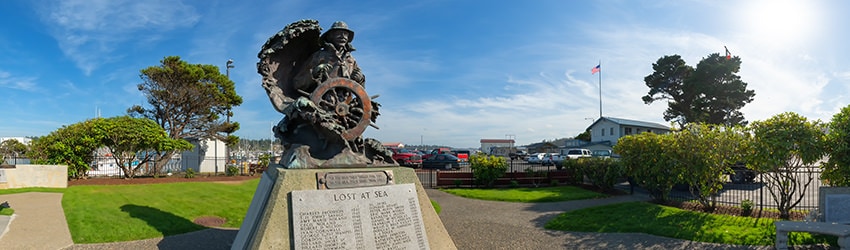 Fishermen's Memorial, Charleston Marina, Charleston OR