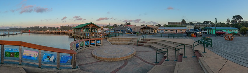 Waterfront Boardwalk, Bandon OR