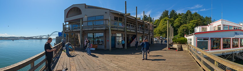 Abbey Street Pier, Newport OR