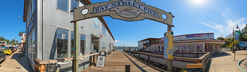 Bay Street Pier, Newport OR