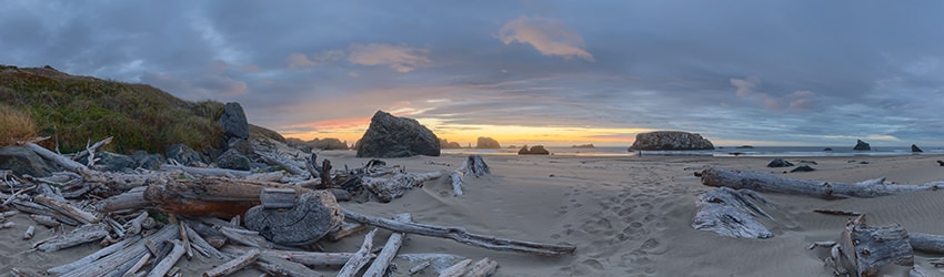 Beach at Coquille Point, Bandon OR