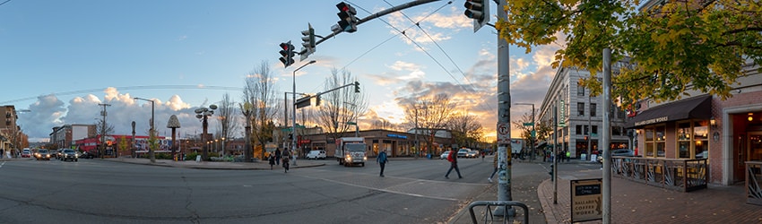 Market St & 22nd Ave NW, Ballard, Seattle WA