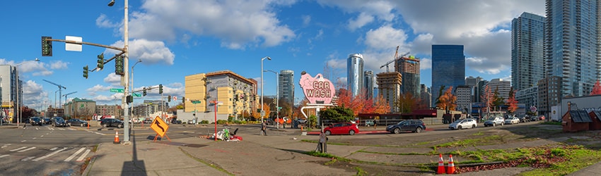 Wall St & Denny Way, Seattle WA