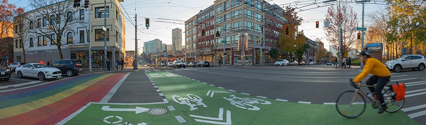 Broadway & Pine St, Capitol Hill, Seattle WA