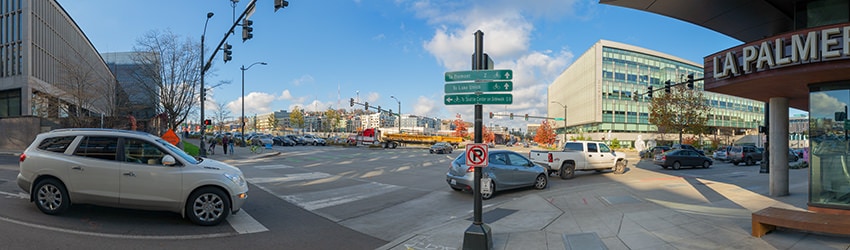 9th Ave N & Mercer St, South Lake Union, Seattle WA