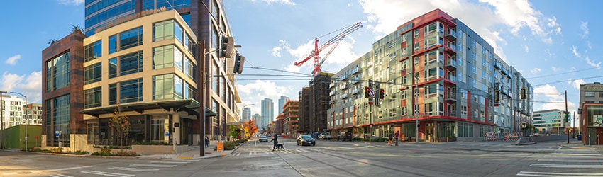 Dexter Ave & Republican St, South Lake Union, Seattle WA