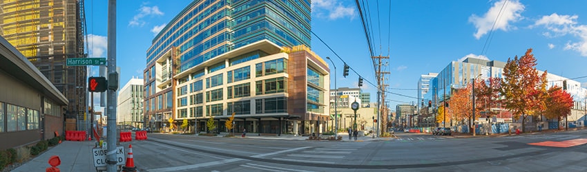 Dexter Ave & Harrison St, South Lake Union, Seattle WA