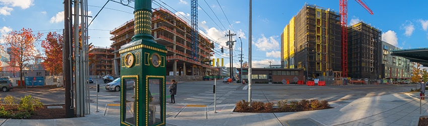 Dexter Ave & Harrison St, South Lake Union, Seattle WA