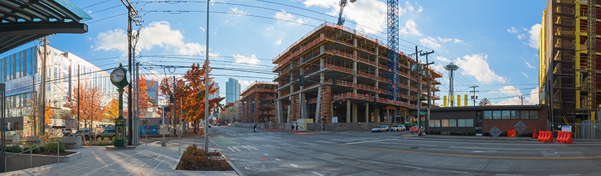 Dexter Ave & Harrison St, South Lake Union, Seattle WA