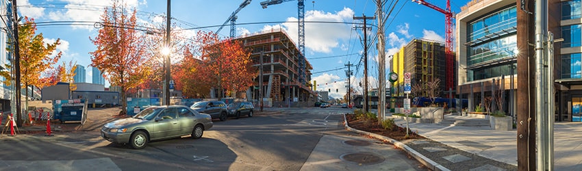 Harrison St, E of Dexter Ave, South Lake Union, Seattle WA