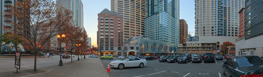 Pine St, E of 8th Ave, Seattle WA