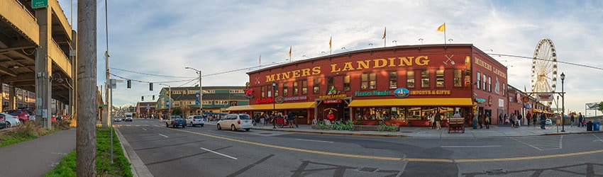Miner's Landing at Pier 57, Alaskan Way, Seattle WA