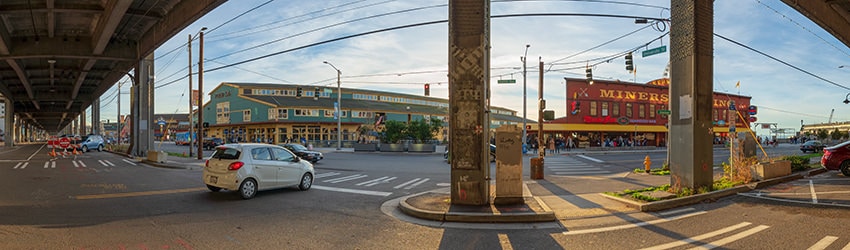 Alaskan Way & University St, Seattle WA