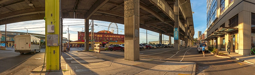 Alaskan Way & University St, Seattle WA