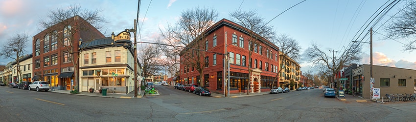 Ballard Ave & Vernon Pl, Ballard, Seattle WA