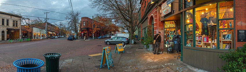 Ballard Ave & 20th Ave NW, Ballard, Seattle WA