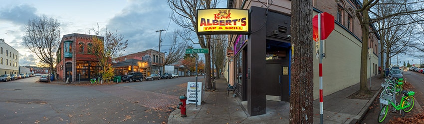 Ballard Ave & Dock Pl, Ballard, Seattle WA