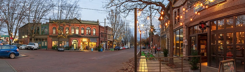 Ballard Ave & 20th Ave NW, Ballard, Seattle WA