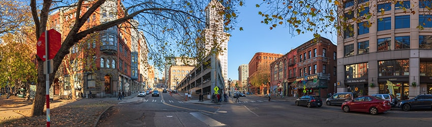 Yesler Way & James St, Pioneer Square, Seattle WA