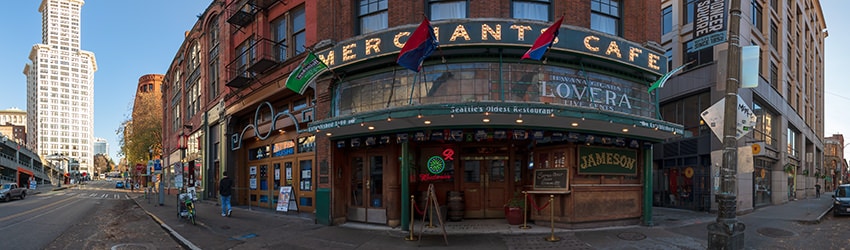 Merchants Cafe, Pioneer Square, Seattle WA