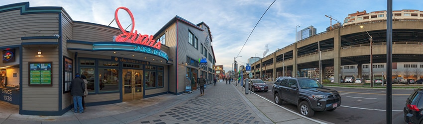 Ivar's Acres of Clams, Alaskan Way, Seattle WA