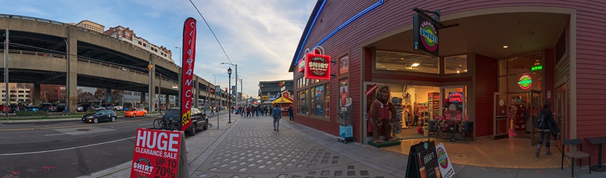 Alaskan Way at Pier 55, Central Waterfront, Seattle WA