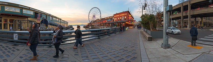 Alaskan Way & University St, Central Waterfront, Seattle WA