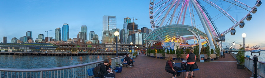 Seattle Great Wheel at Pier 57, Seattle WA