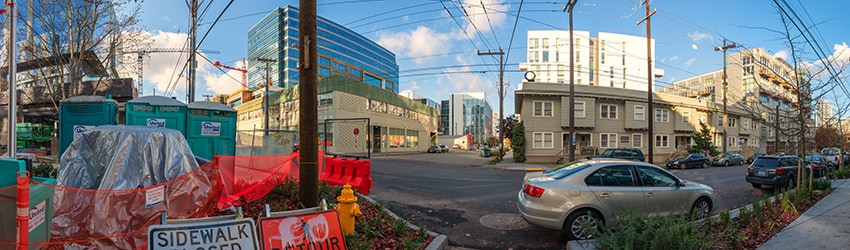 8th Ave & Harrison St, South Lake Union, Seattle WA