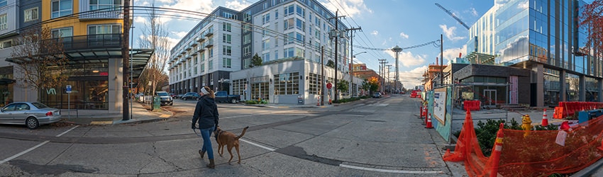 8th Ave & Thomas St, South Lake Union, Seattle WA