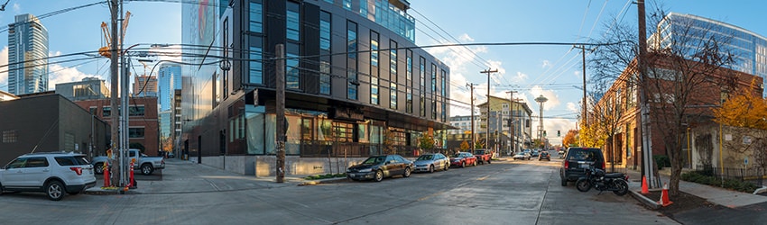 Thomas St, E of 9th Ave, South Lake Union, Seattle WA
