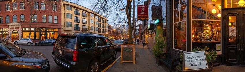 Ballard Ave & Vernon Pl, Ballard, Seattle WA