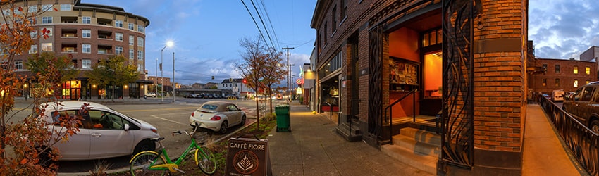 Leary Ave & Vernon Pl, Ballard, Seattle WA