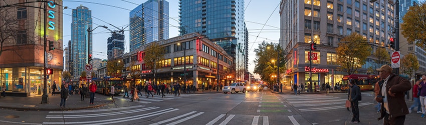 3rd Ave & Pike St, Seattle WA