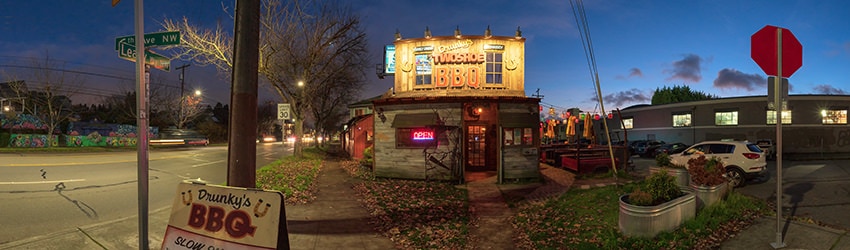 6th Ave NW & Leary Way, Fremont, Seattle WA