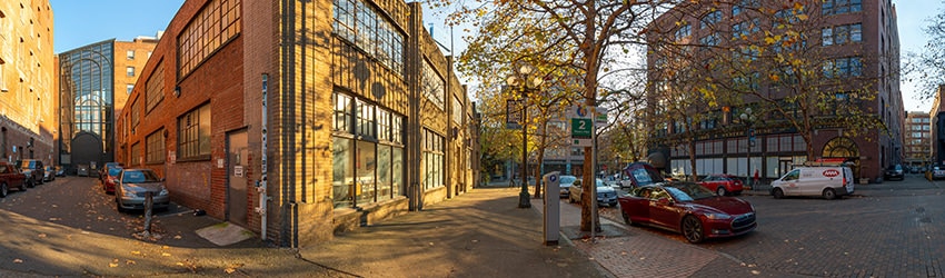 Occidental Ave, N of King St, Pioneer Square, Seattle WA