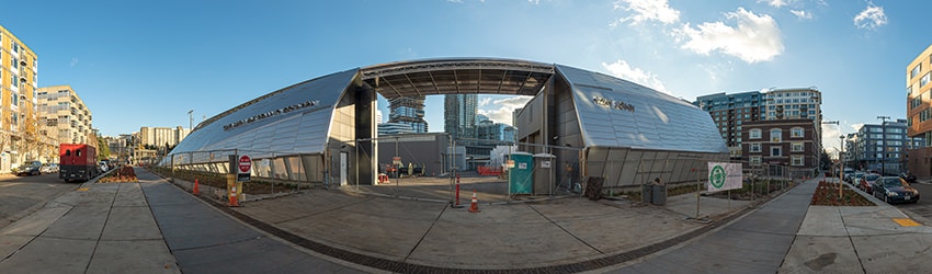 Denny Substation Construction, South Lake Union, Seattle WA