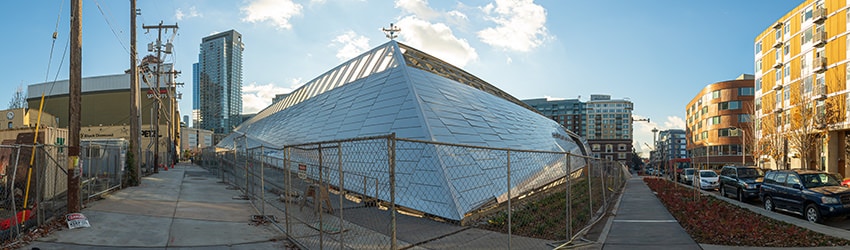 Denny Substation Construction, South Lake Union, Seattle WA