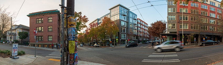 Pine St & Belmont Ave, Capitol Hill, Seattle WA