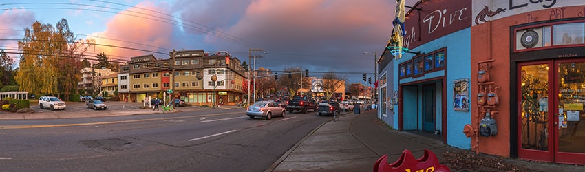 N 36th St & Evanston Ave, Fremont, Seattle WA